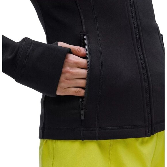 Lululemon Black Define Jacket Luon Size 6 - Picture 7 of 12